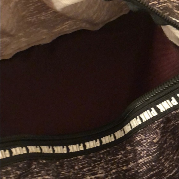 Burgundy Backpack PINK - Picture 3 of 4